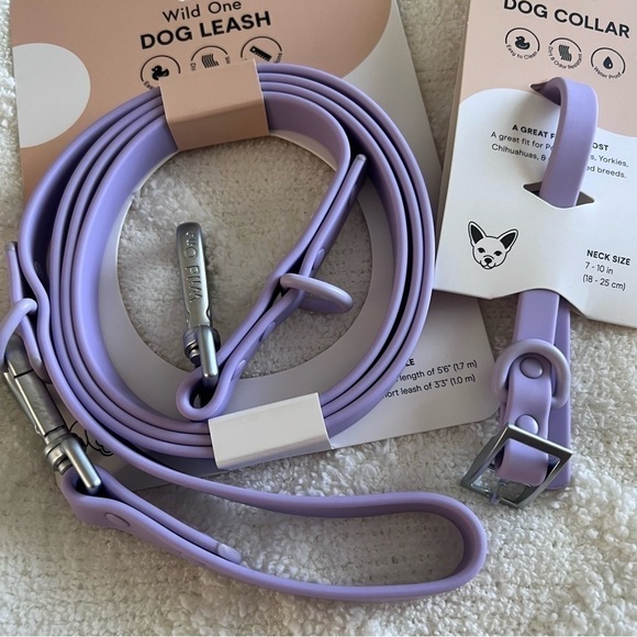 NEW Wild One leash and collar set with treat pouch - Picture 11 of 16